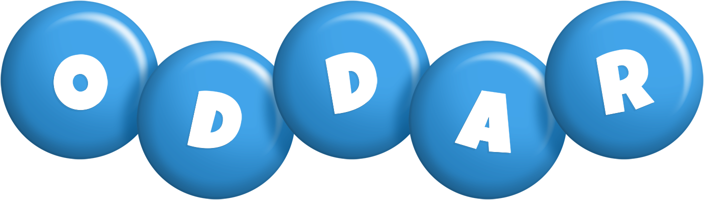 Oddar candy-blue logo