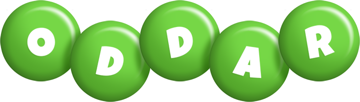 Oddar candy-green logo