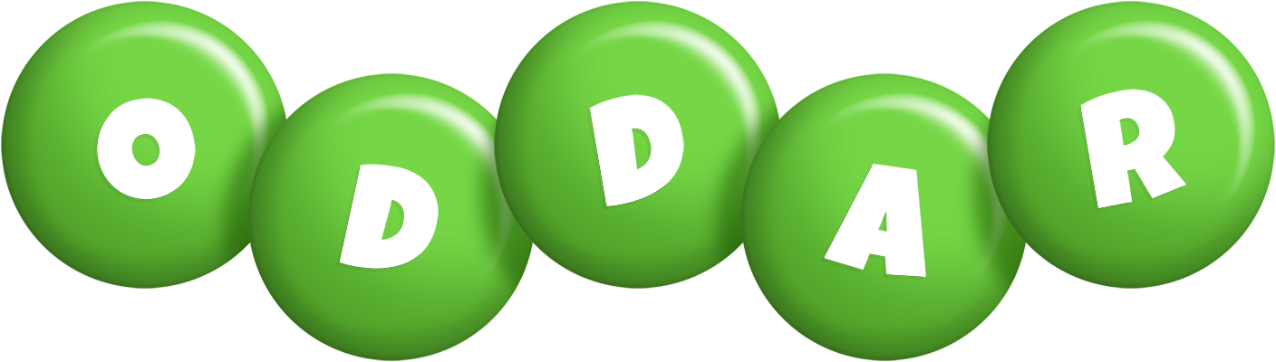 Oddar candy-green logo