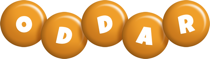 Oddar candy-orange logo