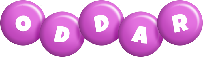 Oddar candy-purple logo