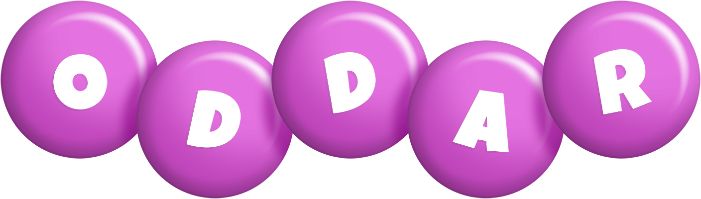 Oddar candy-purple logo