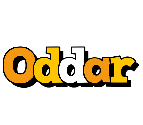 Oddar cartoon logo