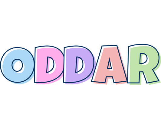 Oddar pastel logo