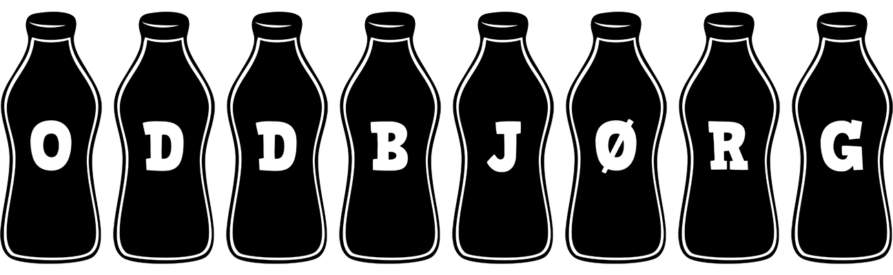 Oddbjørg bottle logo