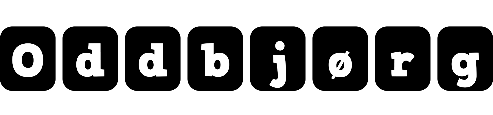 Oddbjørg box logo