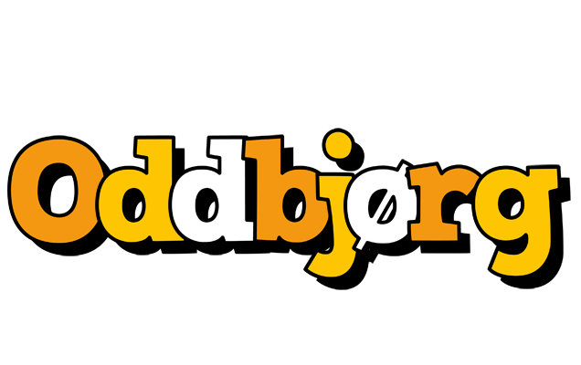 Oddbjørg cartoon logo