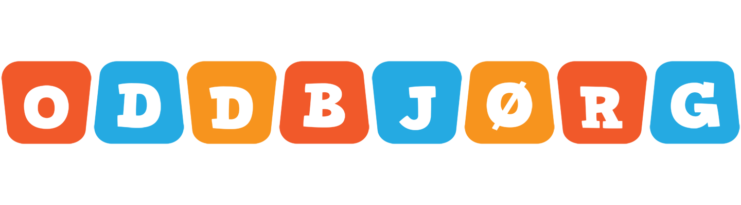 Oddbjørg comics logo
