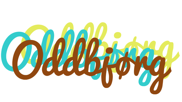 Oddbjørg cupcake logo