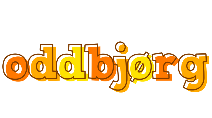 Oddbjørg desert logo
