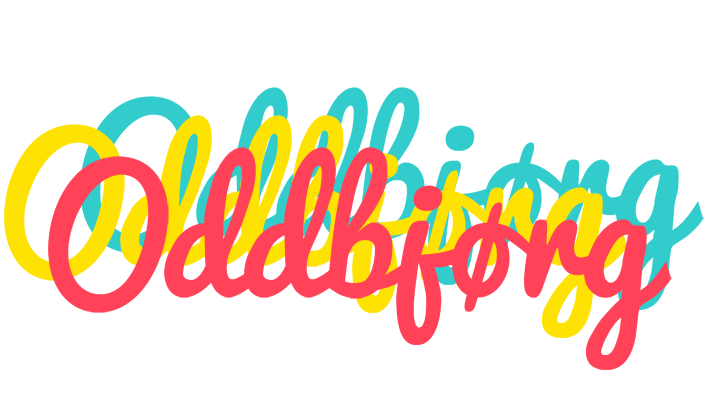 Oddbjørg disco logo