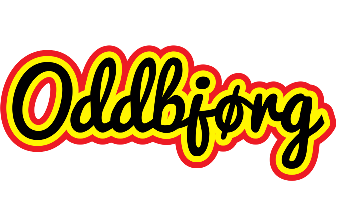 Oddbjørg flaming logo