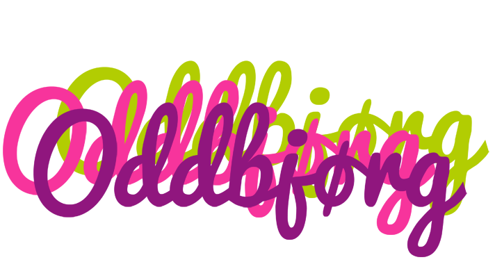 Oddbjørg flowers logo