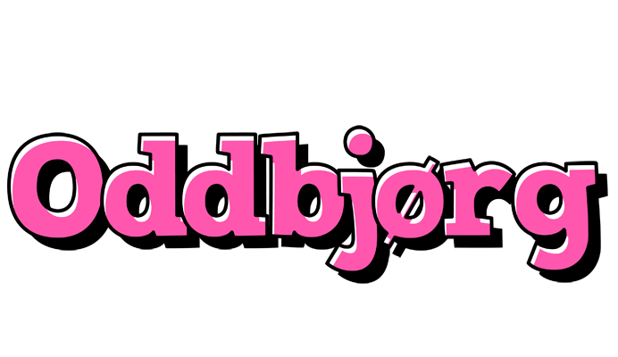 Oddbjørg girlish logo