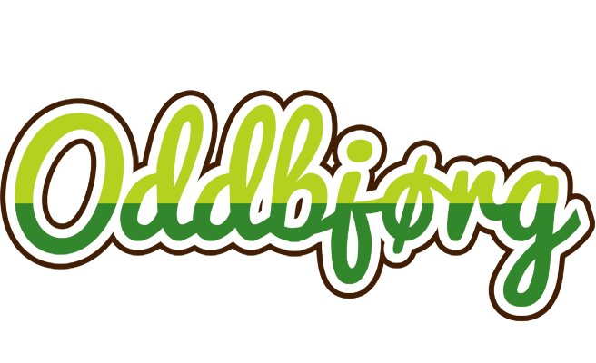Oddbjørg golfing logo