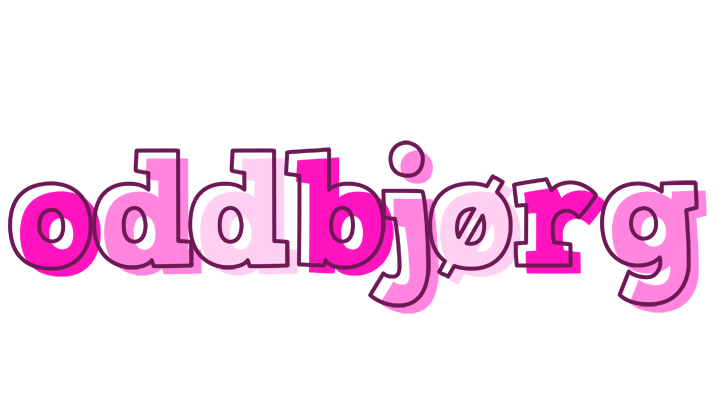 Oddbjørg hello logo