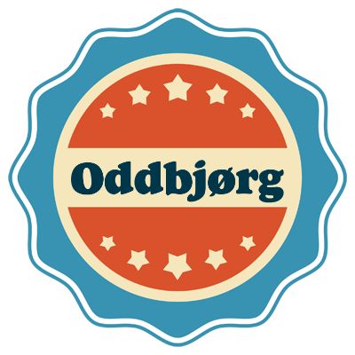Oddbjørg labels logo
