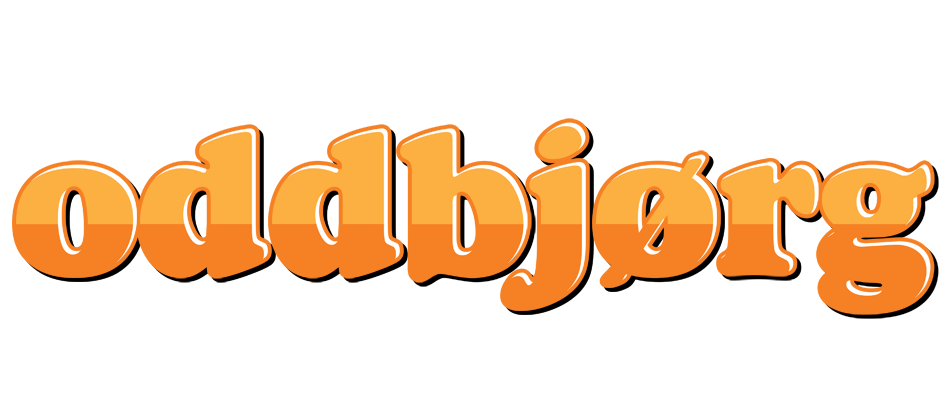 Oddbjørg orange logo