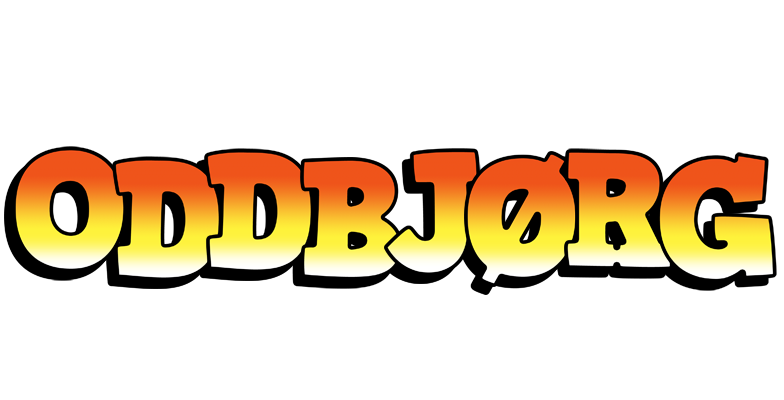 Oddbjørg sunset logo