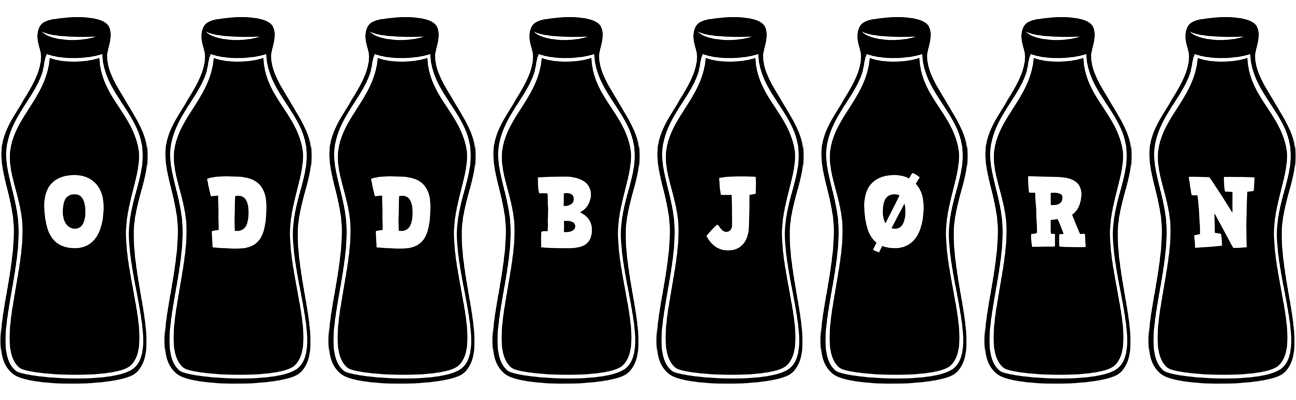 Oddbjørn bottle logo