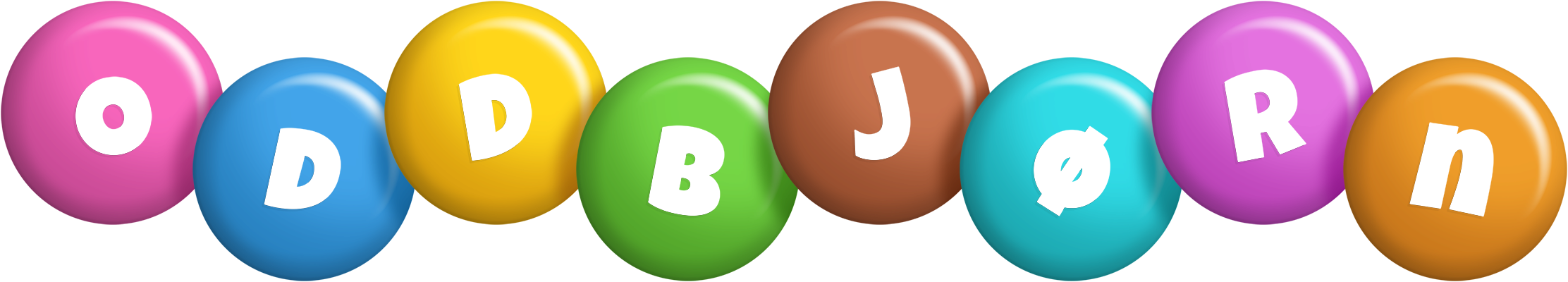 Oddbjørn candy logo