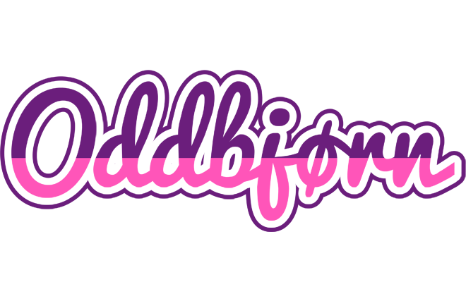 Oddbjørn cheerful logo