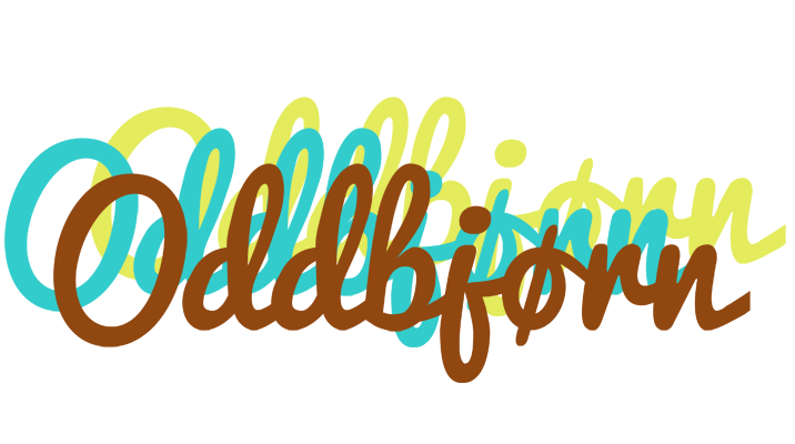 Oddbjørn cupcake logo