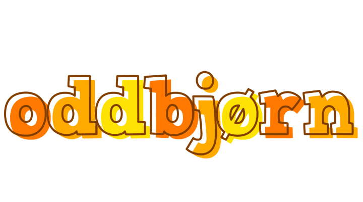 Oddbjørn desert logo