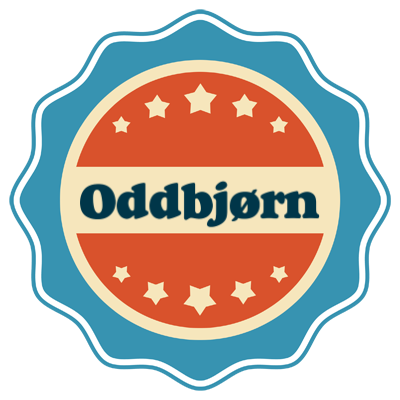 Oddbjørn labels logo
