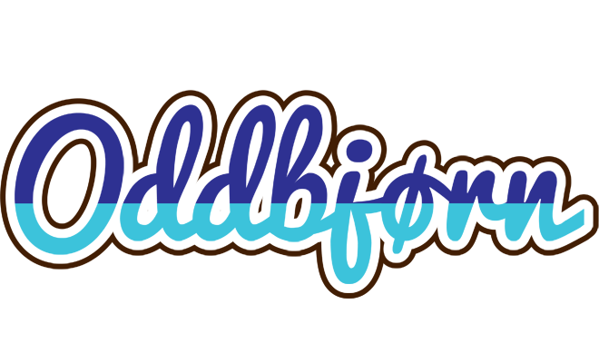 Oddbjørn raining logo