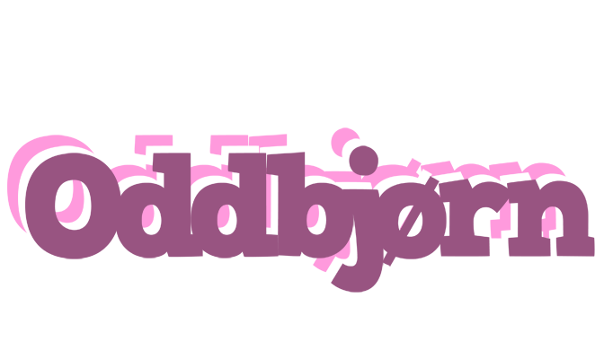 Oddbjørn relaxing logo