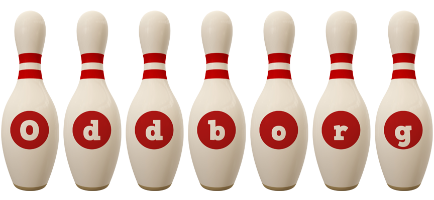 Oddborg bowling-pin logo