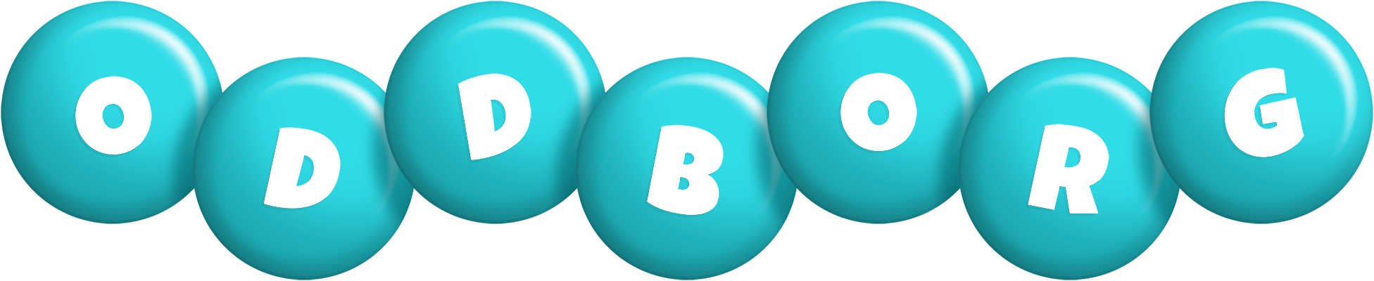 Oddborg candy-azur logo