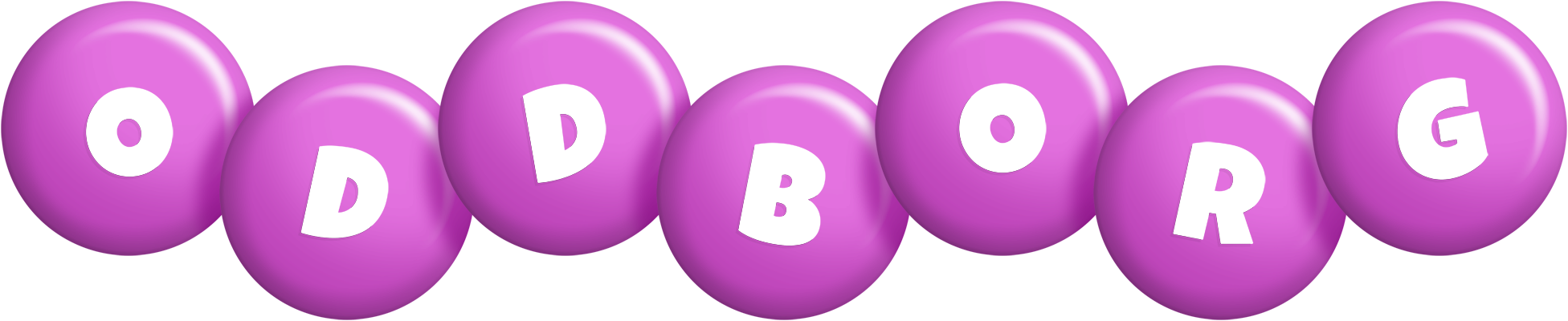 Oddborg candy-purple logo