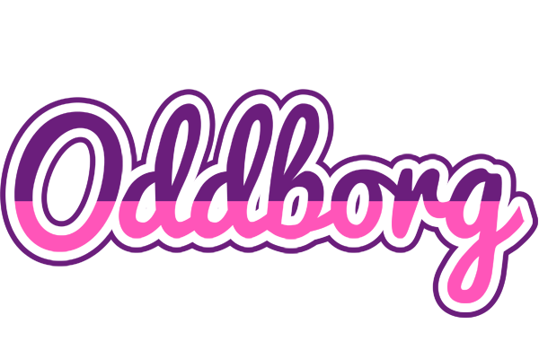 Oddborg cheerful logo