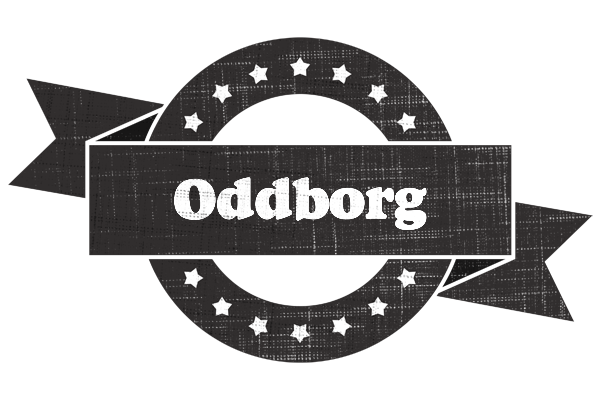 Oddborg grunge logo