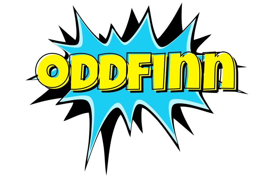 Oddfinn amazing logo