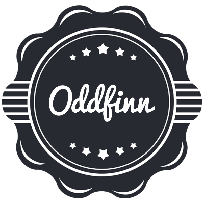 Oddfinn badge logo