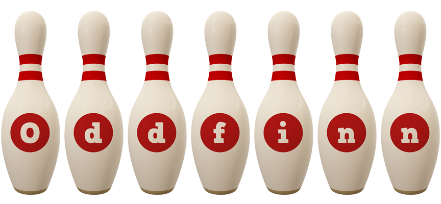Oddfinn bowling-pin logo
