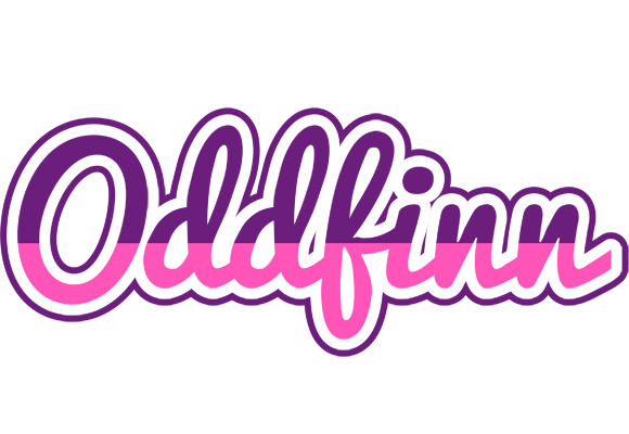 Oddfinn cheerful logo