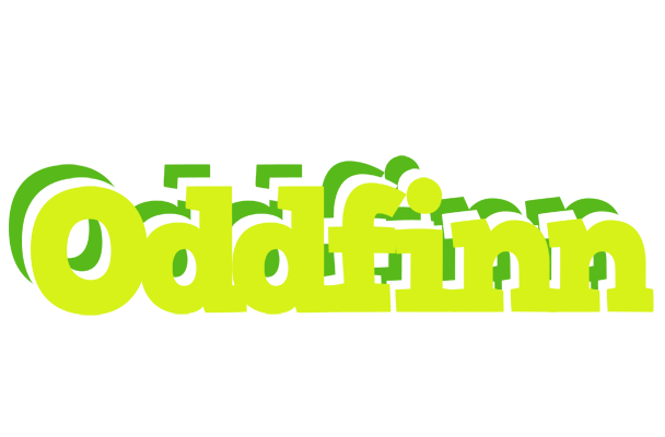 Oddfinn citrus logo