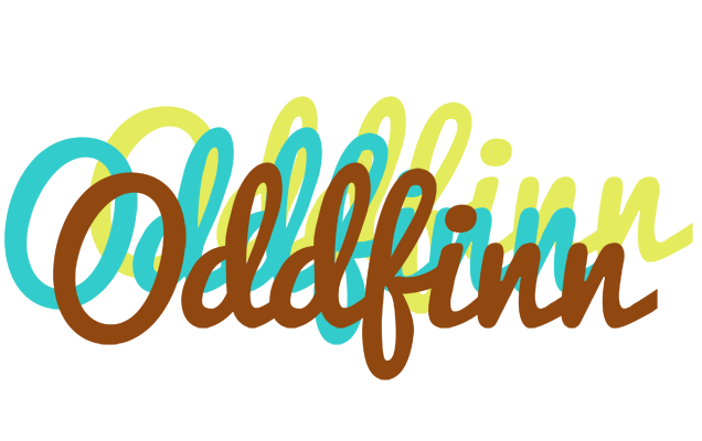 Oddfinn cupcake logo