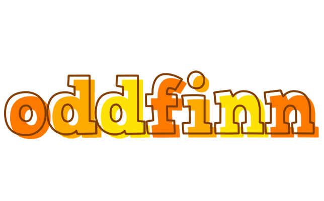 Oddfinn desert logo