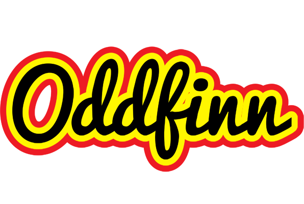 Oddfinn flaming logo
