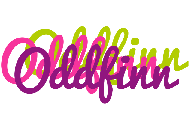 Oddfinn flowers logo