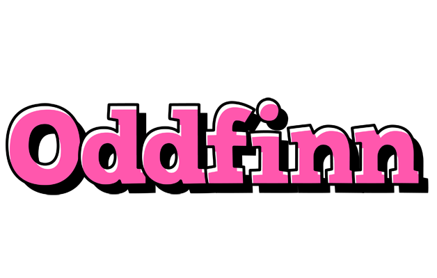 Oddfinn girlish logo