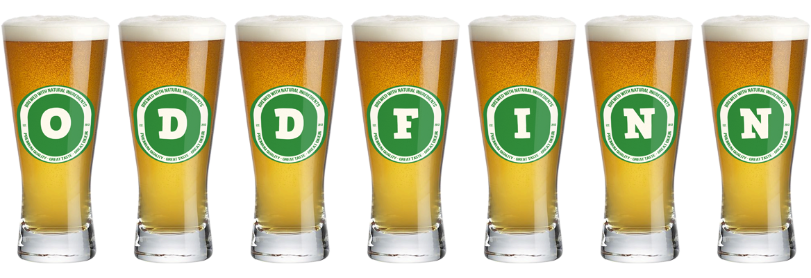 Oddfinn lager logo