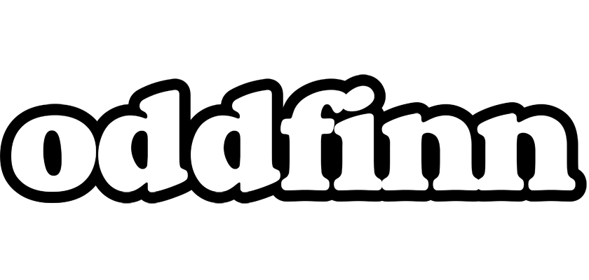 Oddfinn panda logo