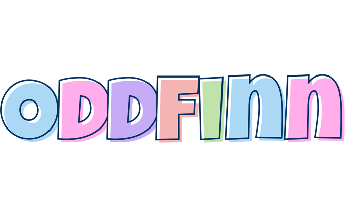 Oddfinn pastel logo