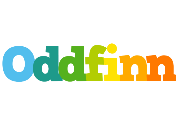 Oddfinn rainbows logo